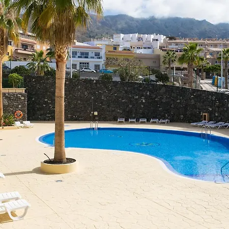 Adeje With Pool, Sea View And Free Wifi アパート *