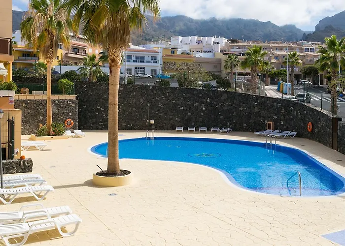 Adeje With Pool, Sea View And Free Wifi Appartement *